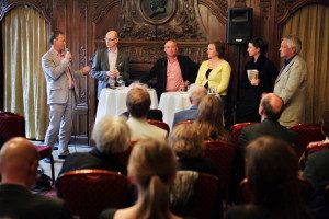 Pontus Braunerhjelm, Håkan Tribell, Lennart Nordfors, Eva Cooper, Susanna Birgersson och Bengt Westerberg.